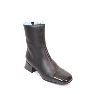 Maison Raro 5537 Black Leather Ankle Heel Boots